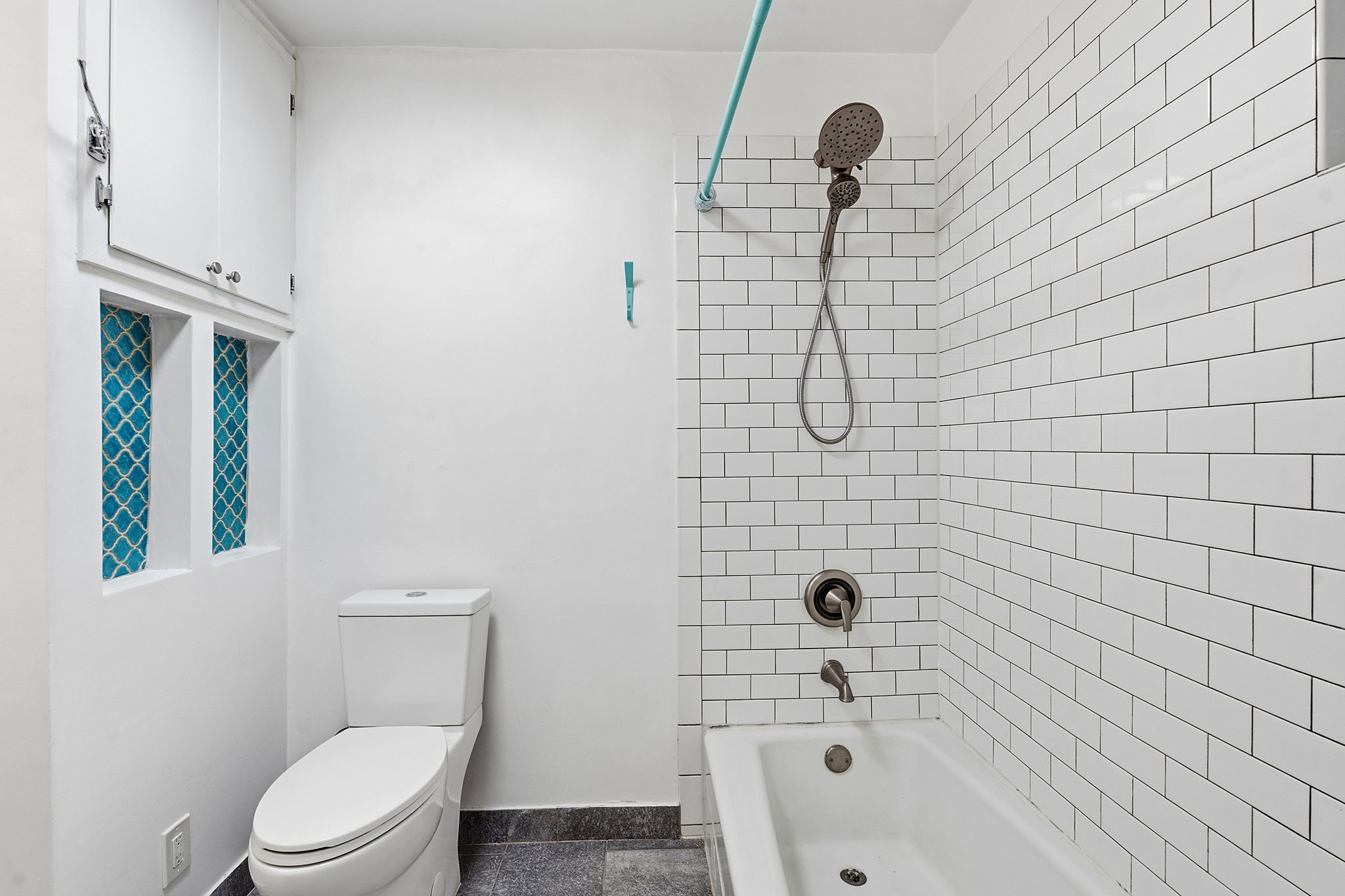 Primary bathroom.