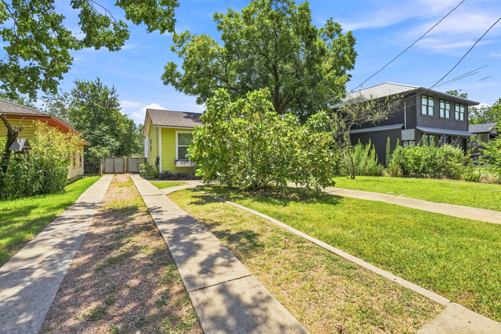 Hank Avenue has a mix of original cottages and new builds.