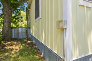 The add-on was re-done with Hardi-type siding.