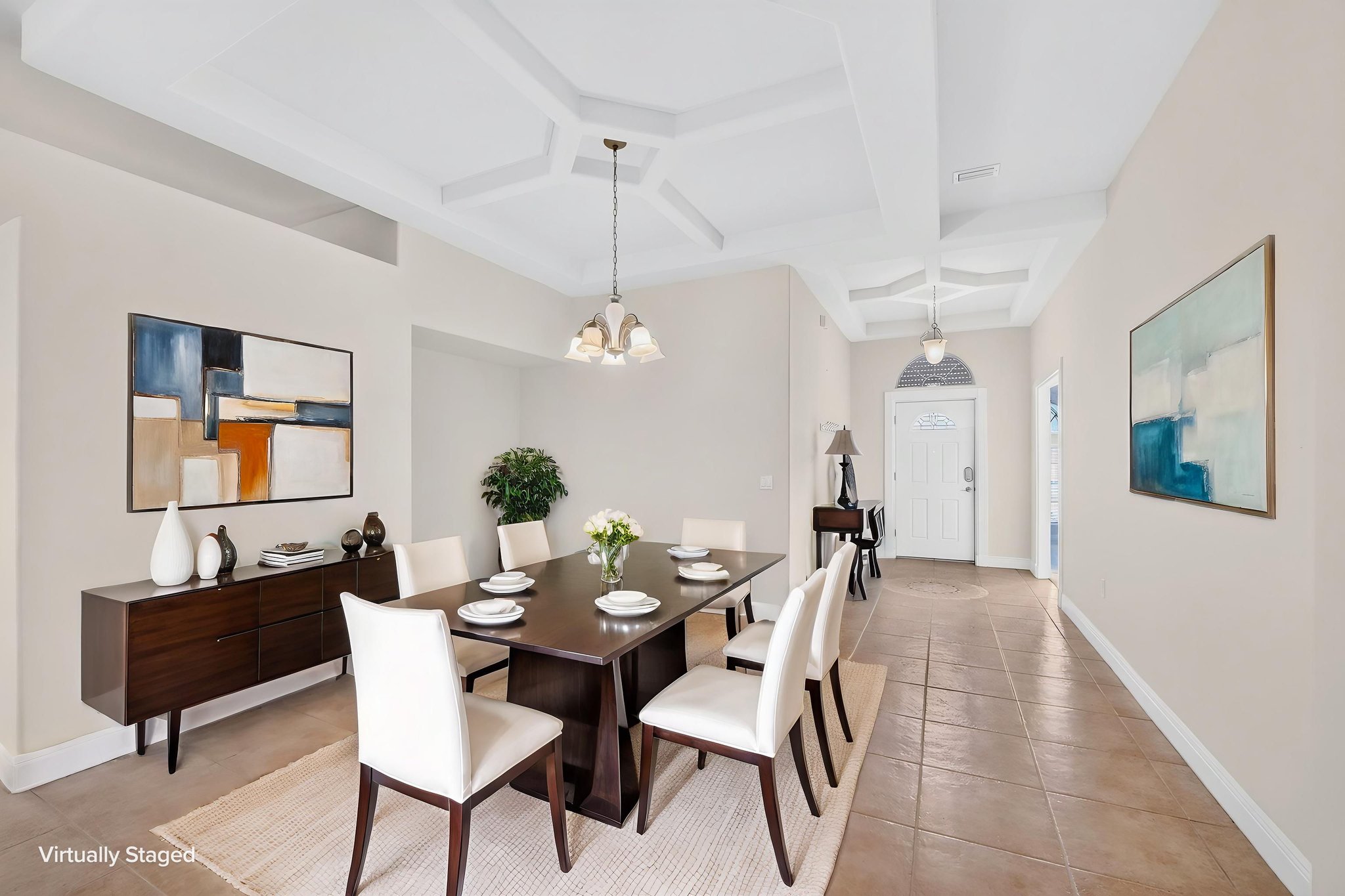 Dining Area - Virtually Staged