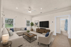 Living Area - Virtually Staged