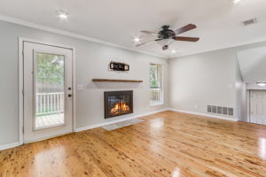 Family Room with Fireplace