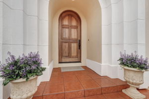 Covered Entrance