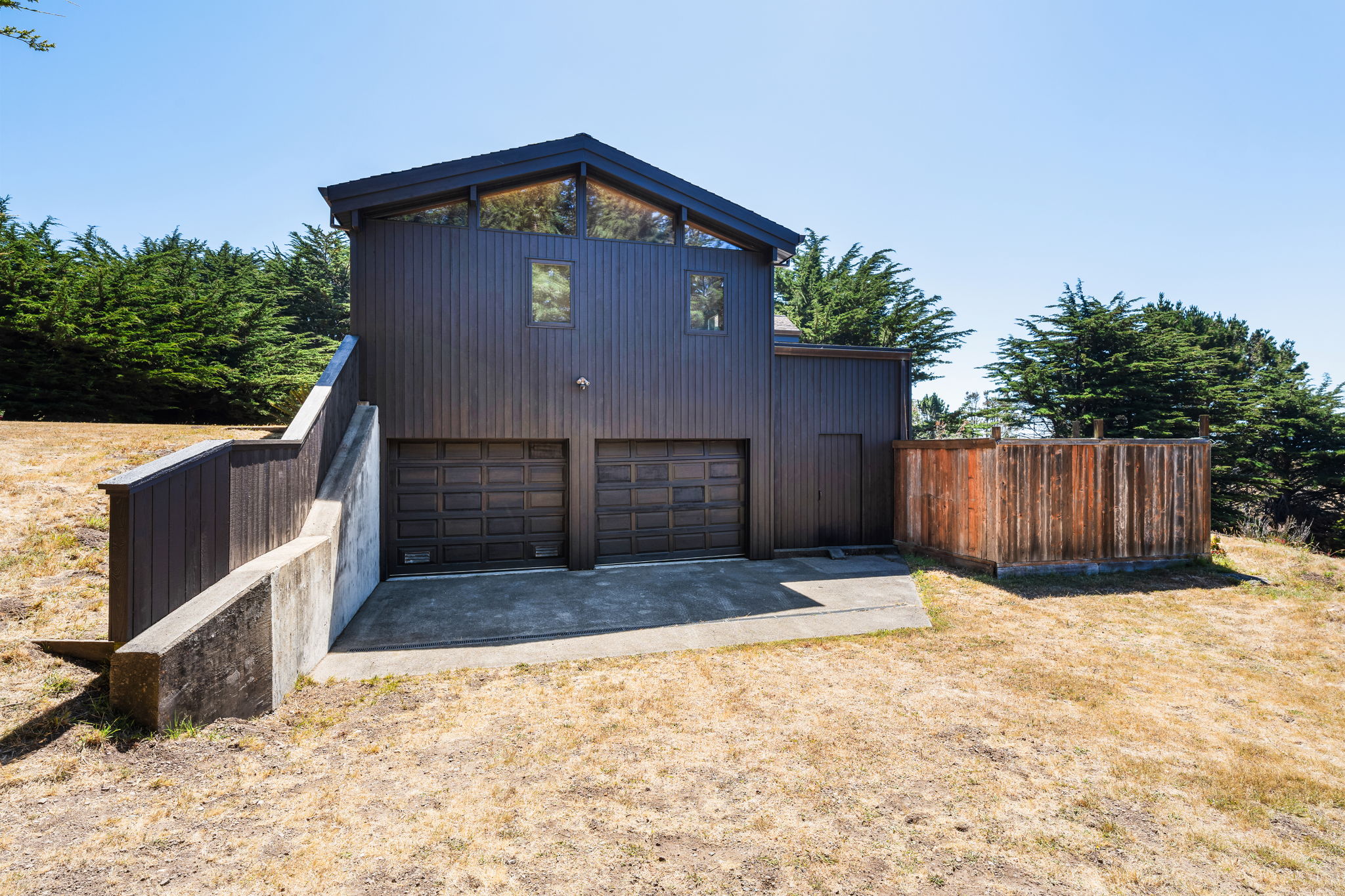 Garage entry