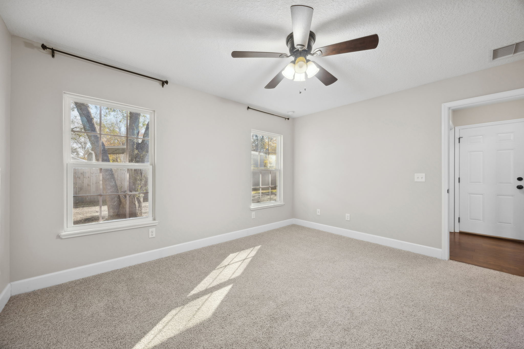 Primary Bedroom with Ceiling Fan