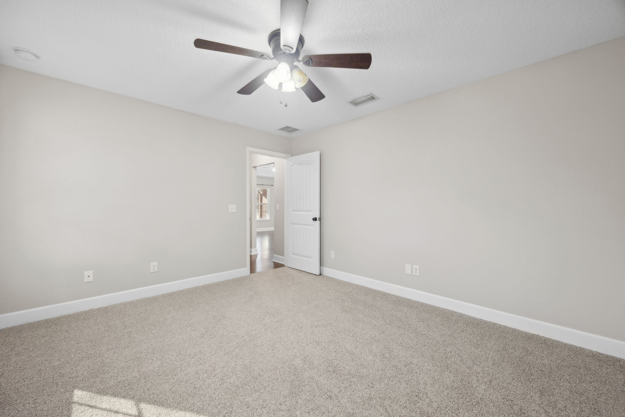 Primary Bedroom with Ceiling Fan