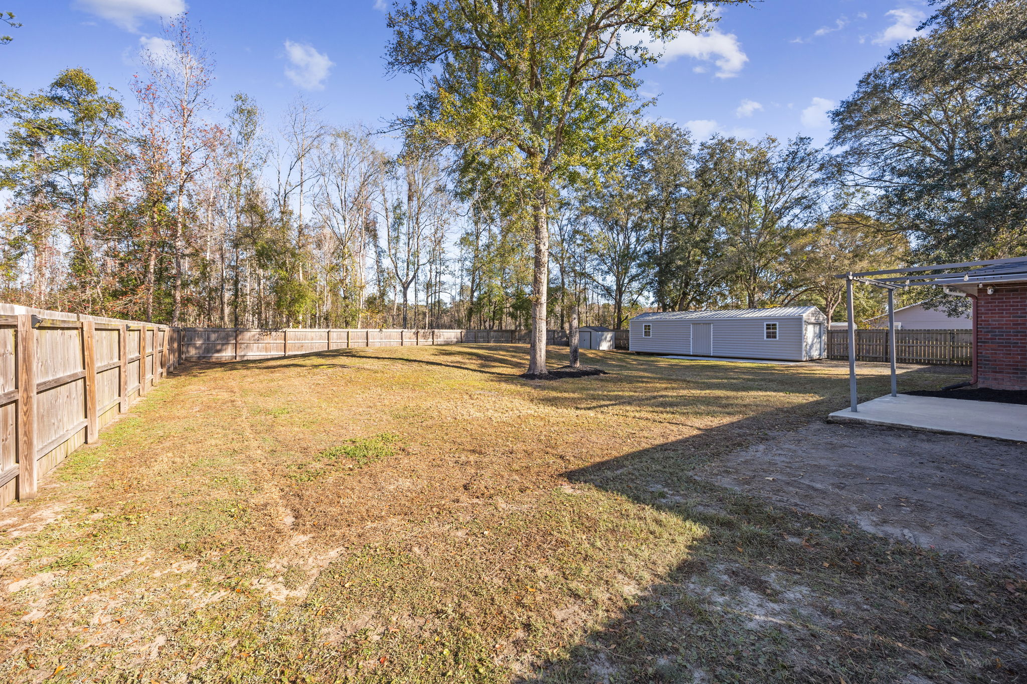 Wonderful Backyard for People and Pets!