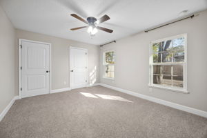 Primary Bedroom Suite with New Carpet and Paintt