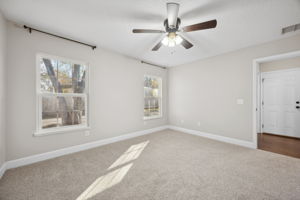Primary Bedroom with Ceiling Fan