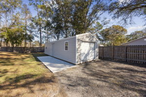 12 X 36 Shed Exterior