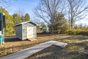 445 Cannon Farm Rd-Storage Shed & Side Entrance