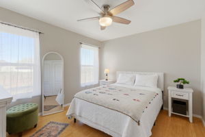 Comfortable Guest Bedroom with En Suite Bathroom.