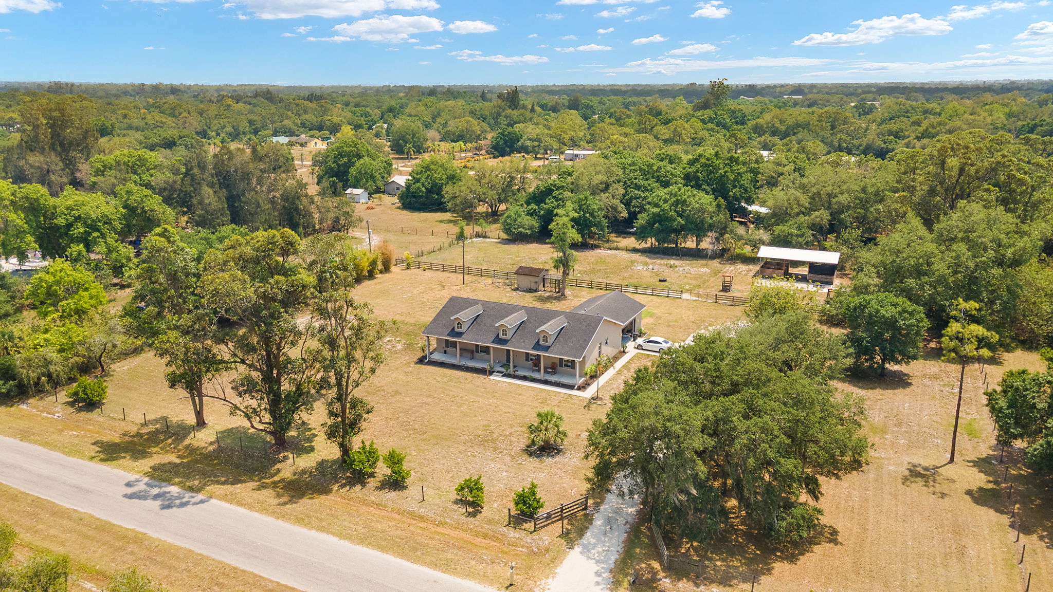 Aerial Front Exterior 2