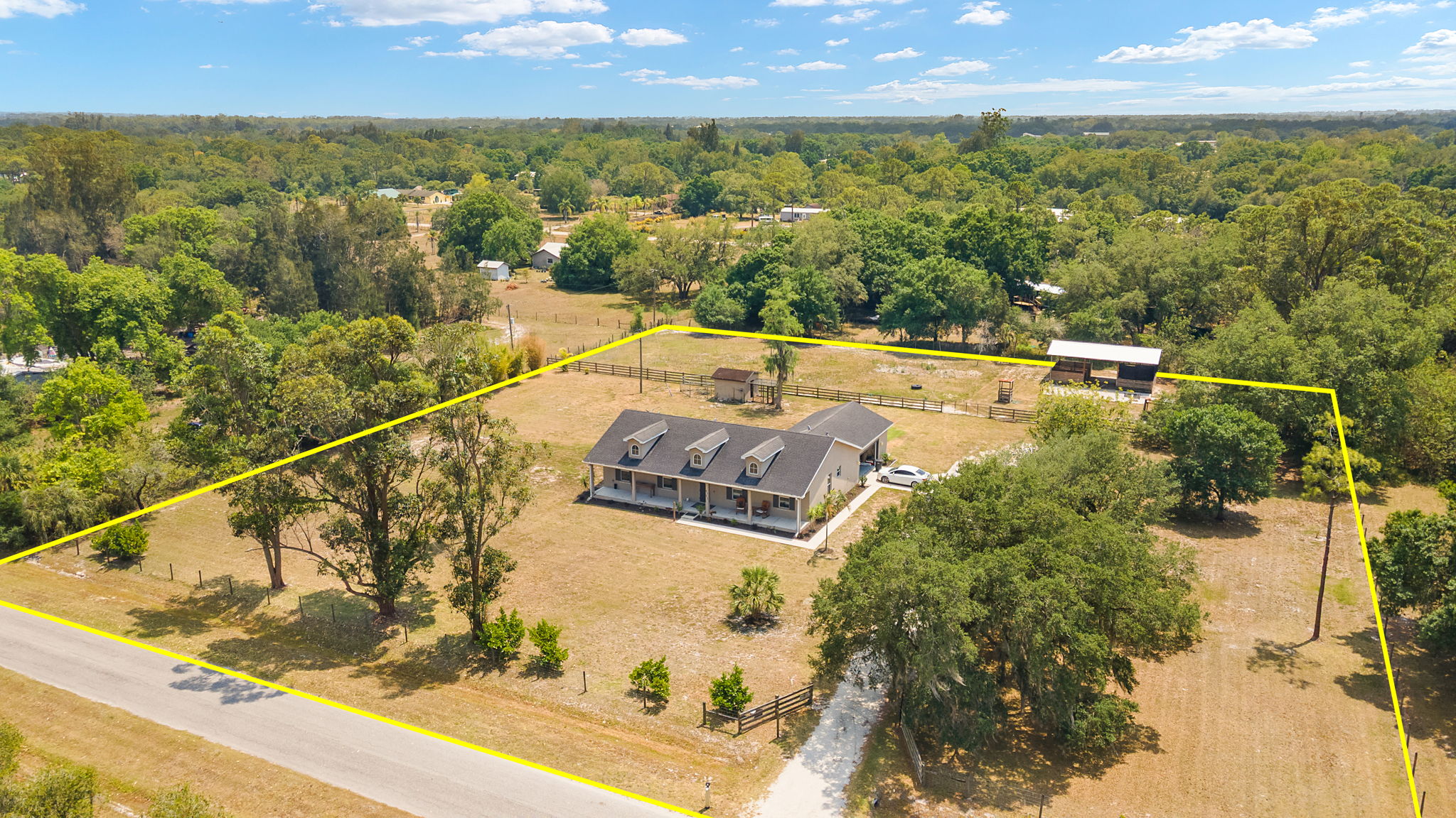 Aerial Front Exterior 2-lines