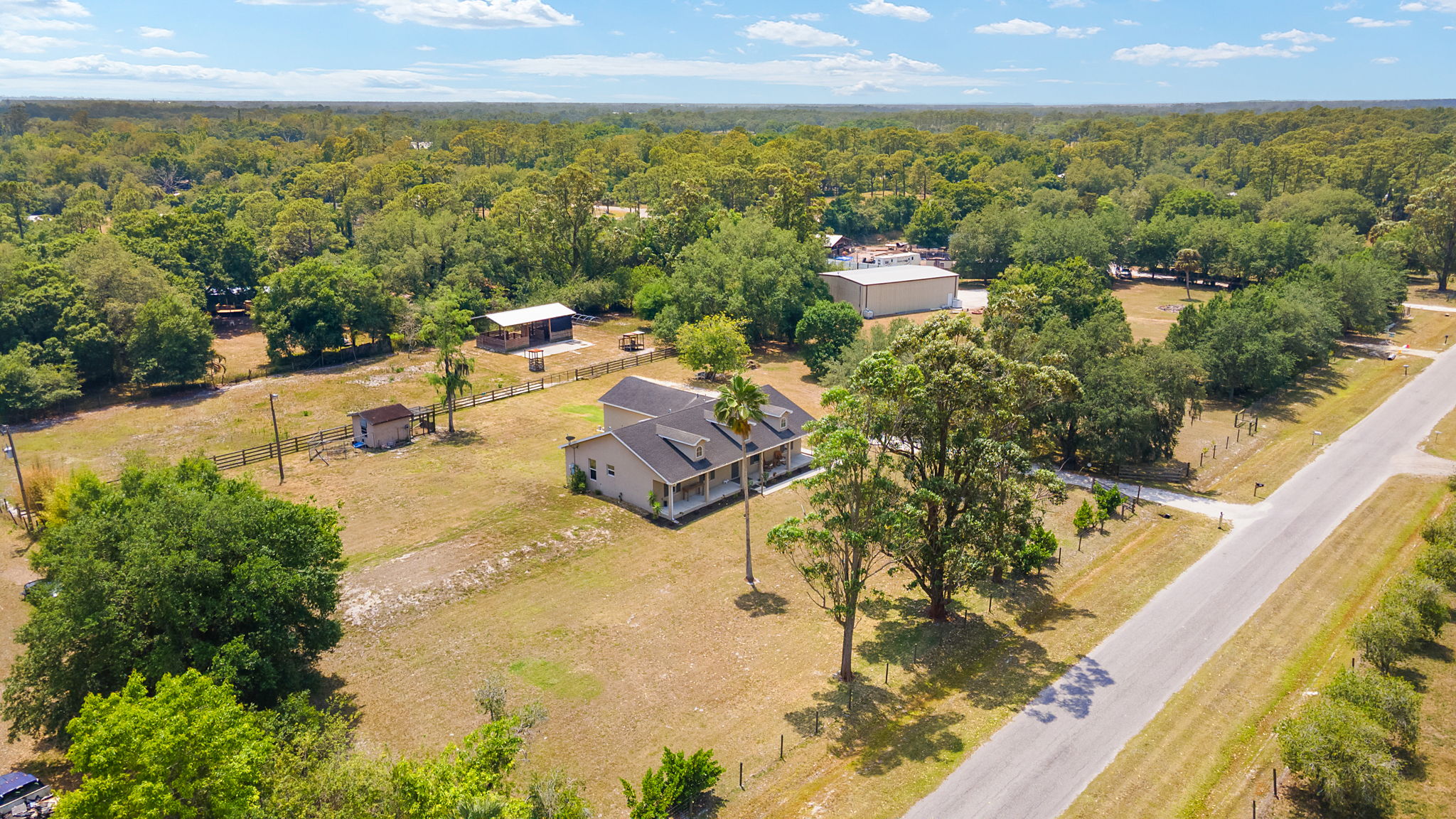 Aerial Front Exterior 3