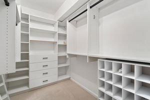 Primary Walk in Closet