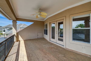 Large Covered Balcony