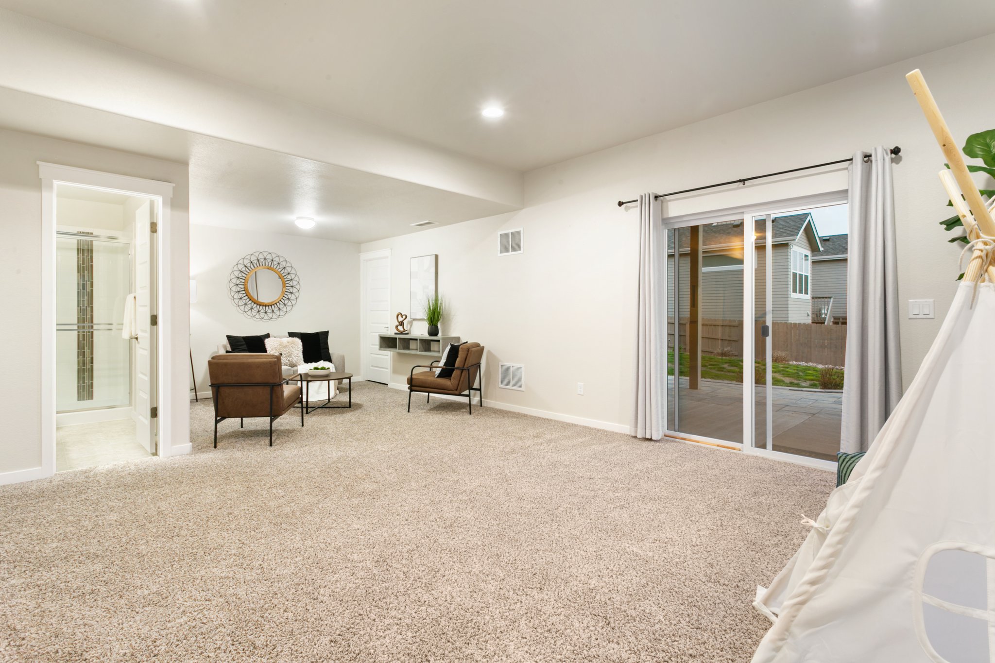 Basement With Walkout to Yard
