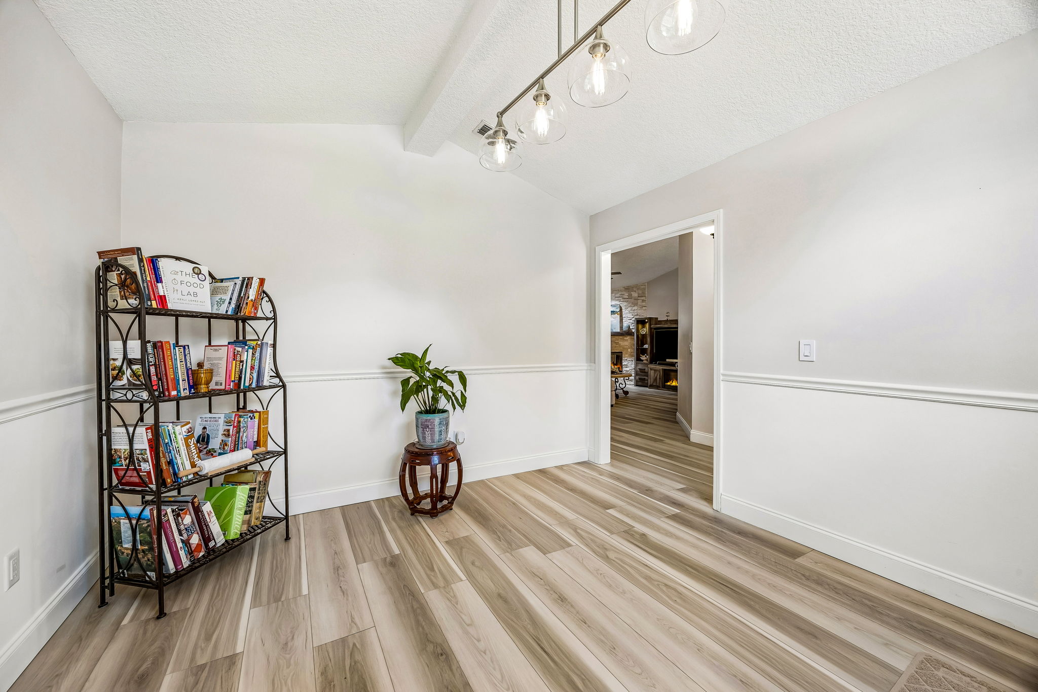 Wainscoting in Dining Room