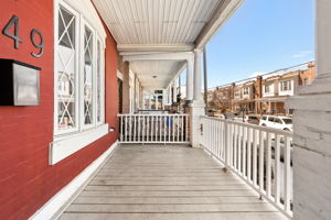 Large newer front porch