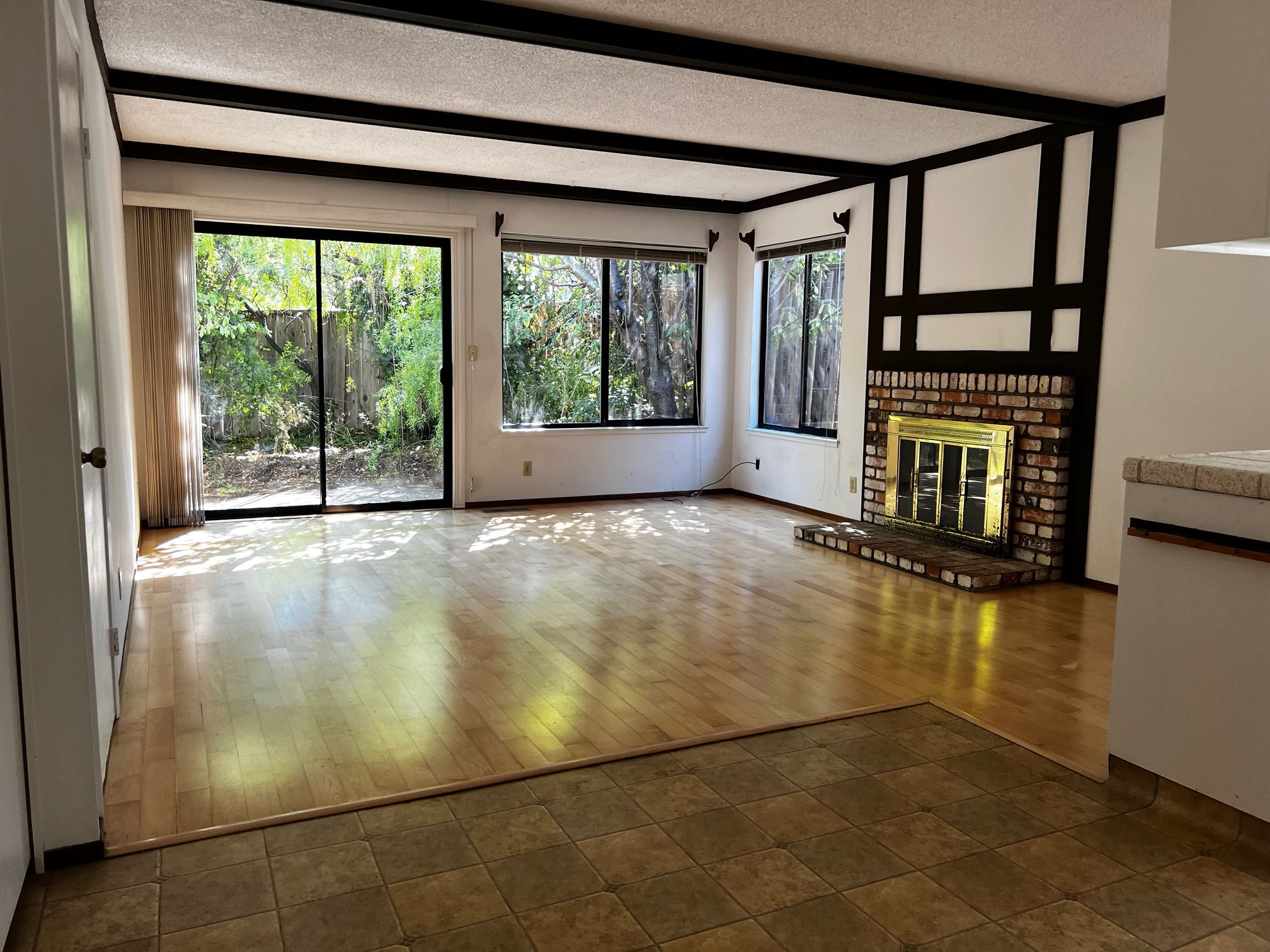 Family Room Open to Kitchen