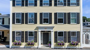 Beautiful windows and window boxes