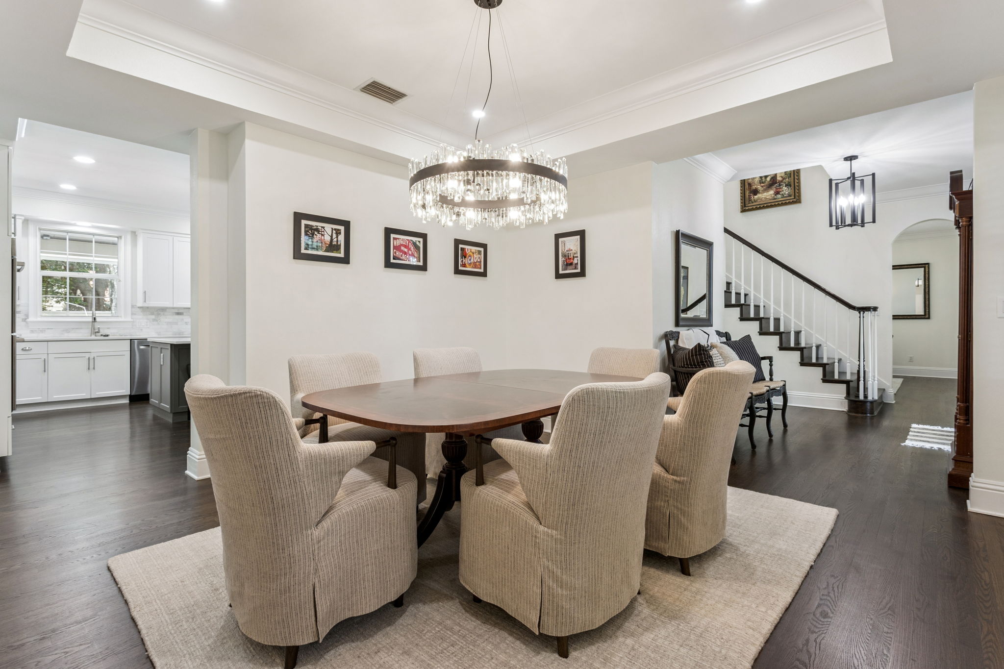 Sophisticated formal dining room