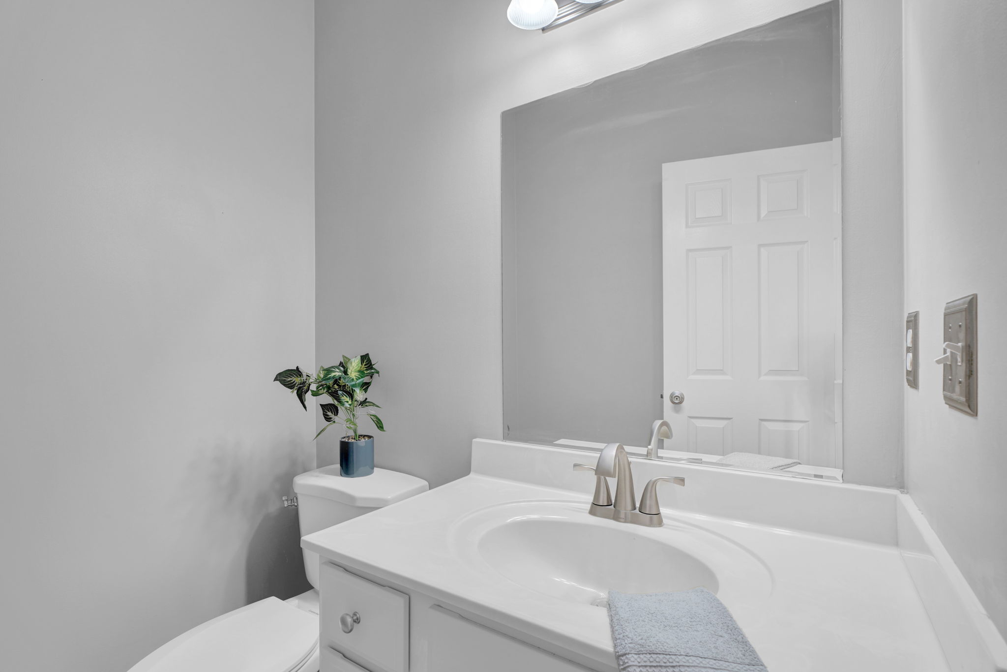 Half bath on Main Level