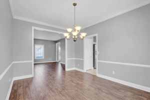 Formal dining off kitchen