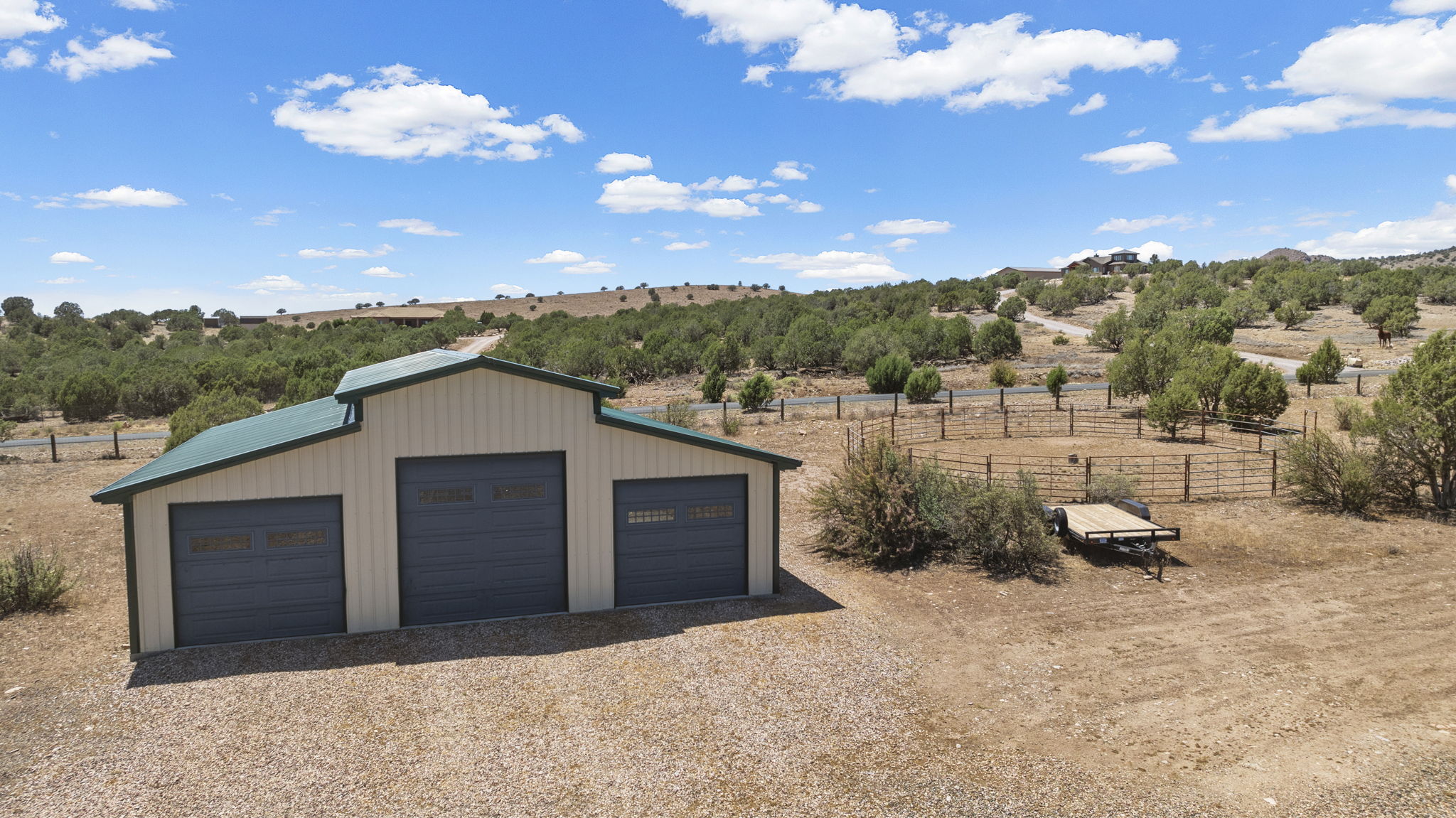 Detached Garage Aerial