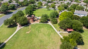 Great playground close to the house.