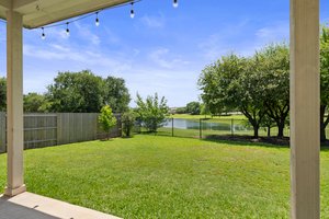 View from the back porch.