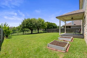 View from the back yard.