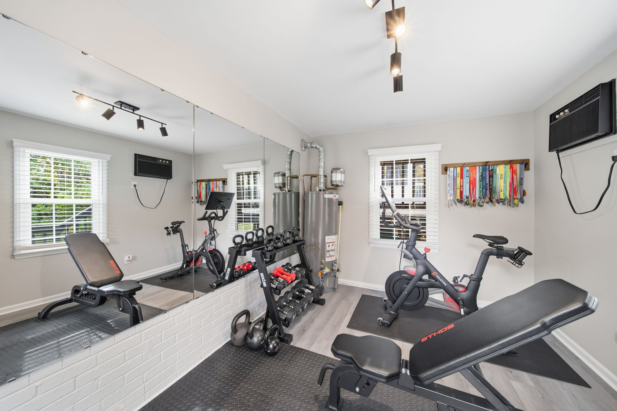Fitness Room Behind The Garage
