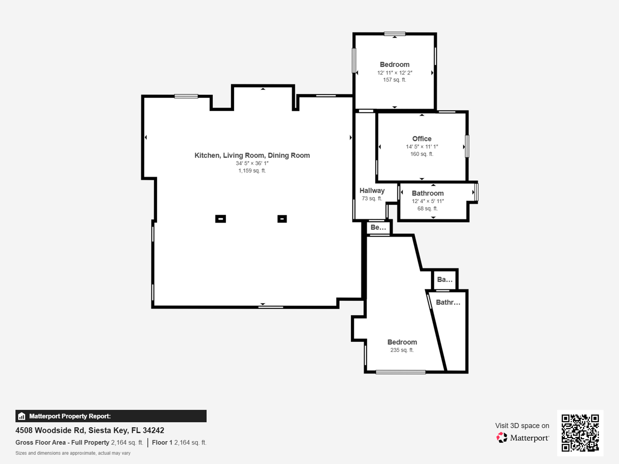 Measurements - 4508 Woodside Rd