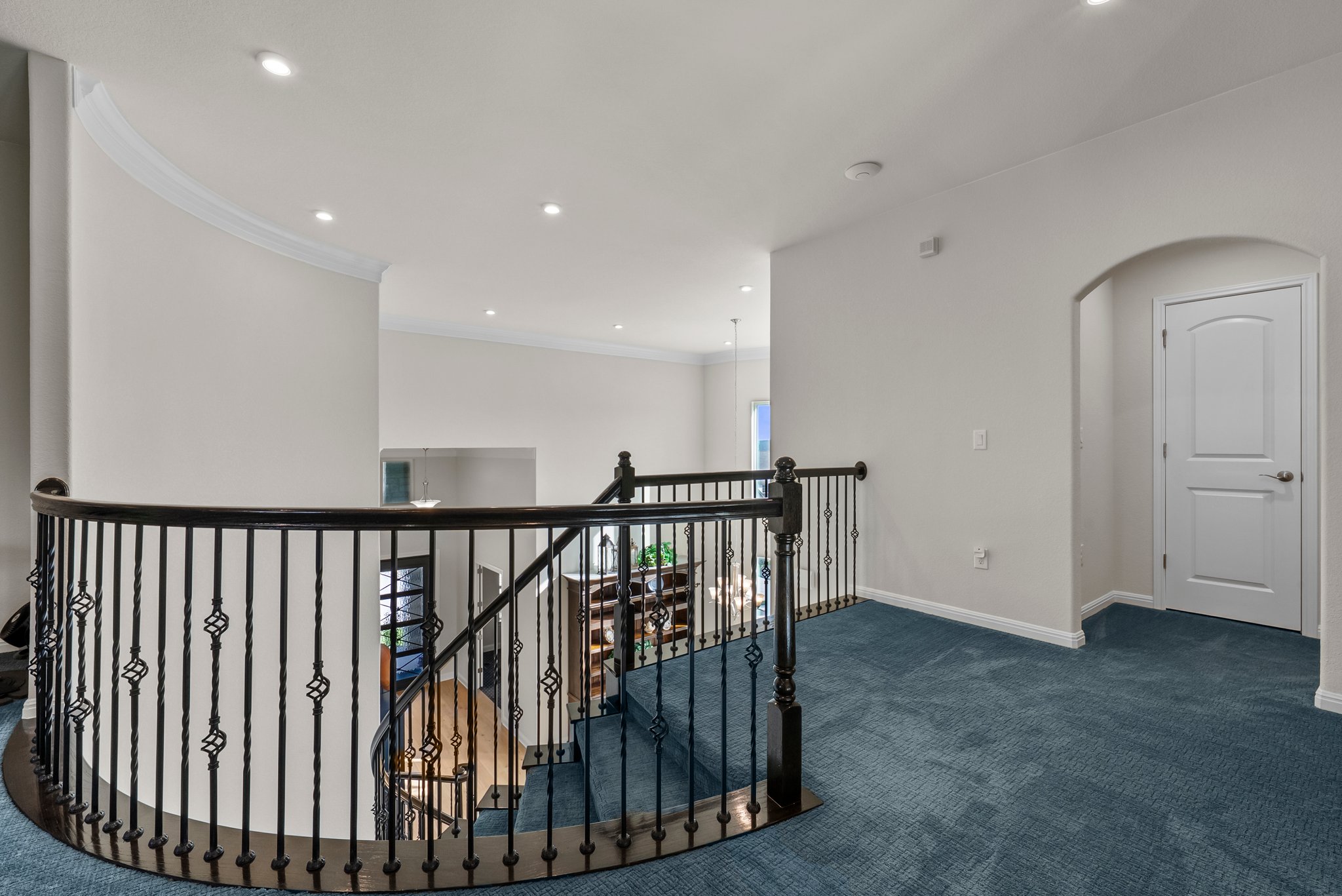 Upstairs