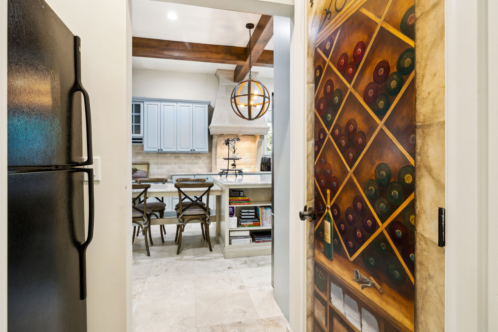 Pantry Closet with 2nd  Fridge