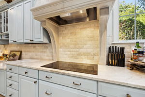 Cooktop & Custom Hood