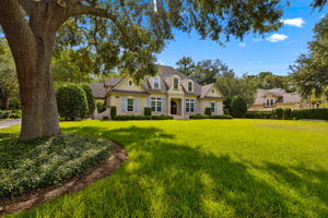 Large Front Lawn