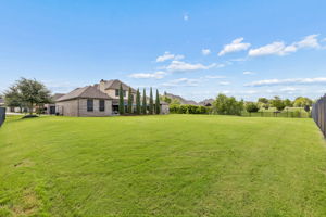 Backyard View - 1 Acre Lot