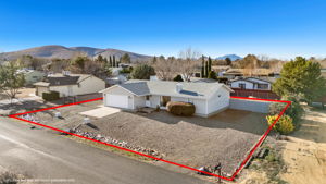 Aerial Front (1) Lot Lines