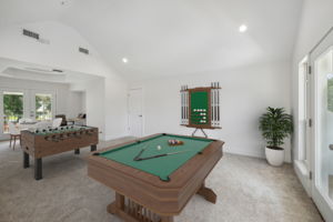 Game Room Virtually Staged
