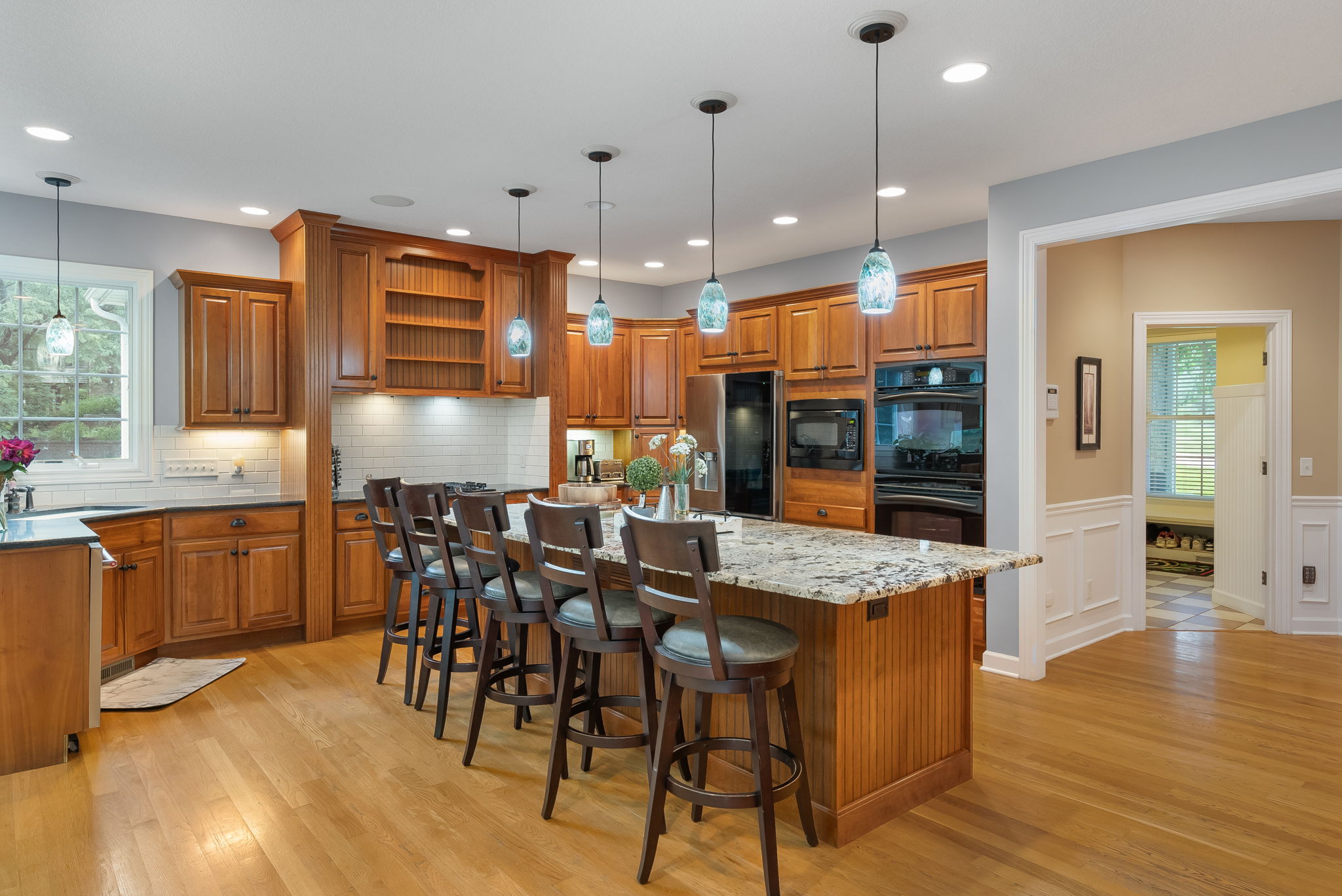 Custom Cherry Cabinetry