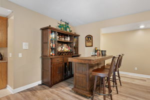 Basement Bar Area