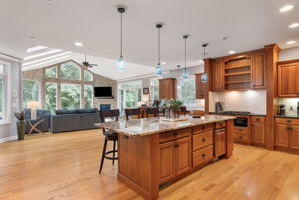 Kitchen to Family Room