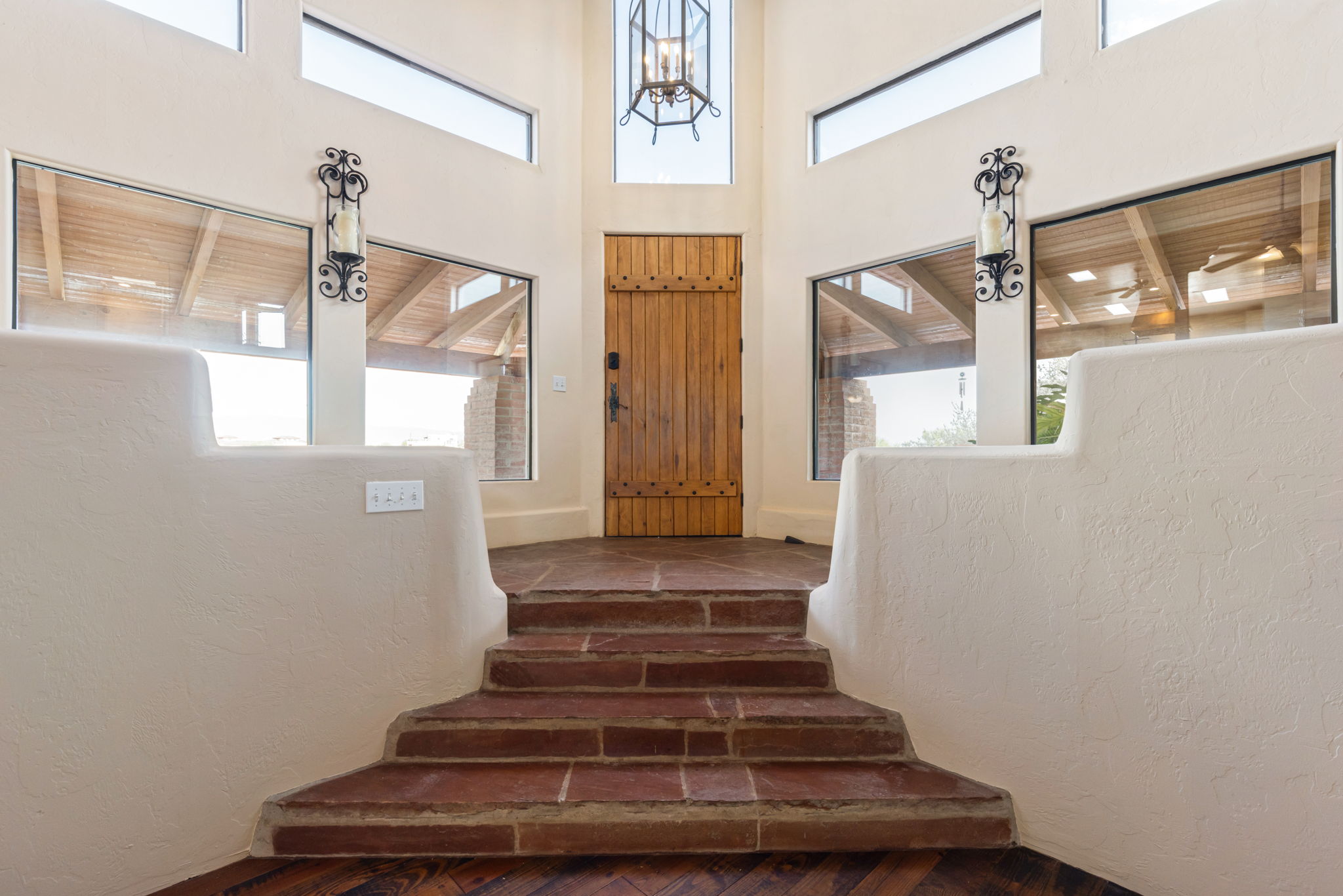 Living room to front door