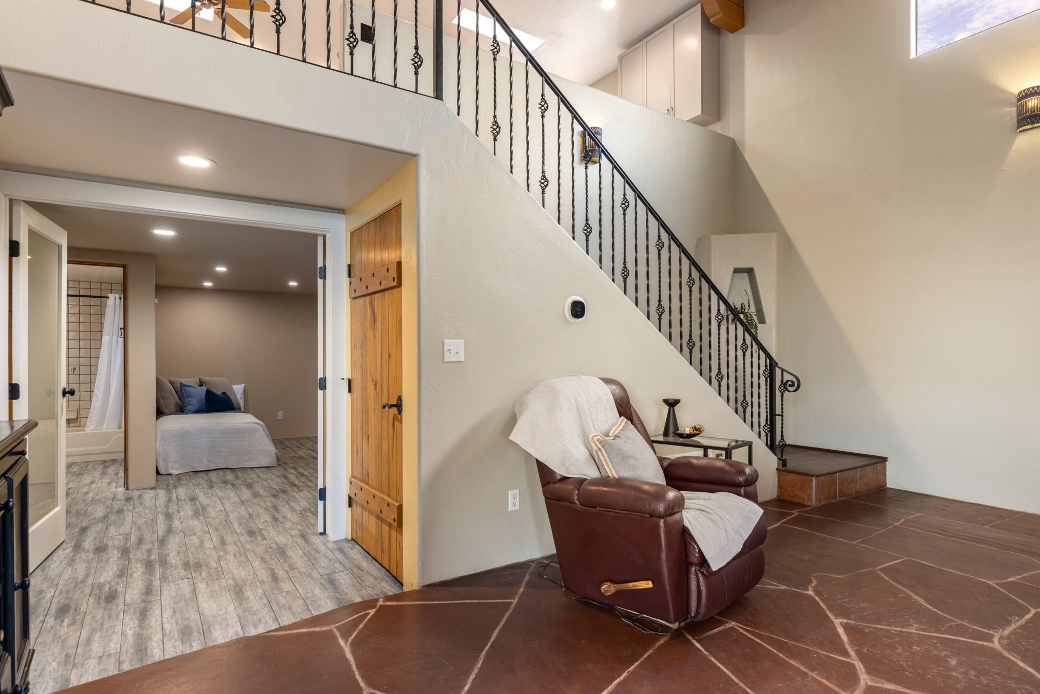 View to guest quarters