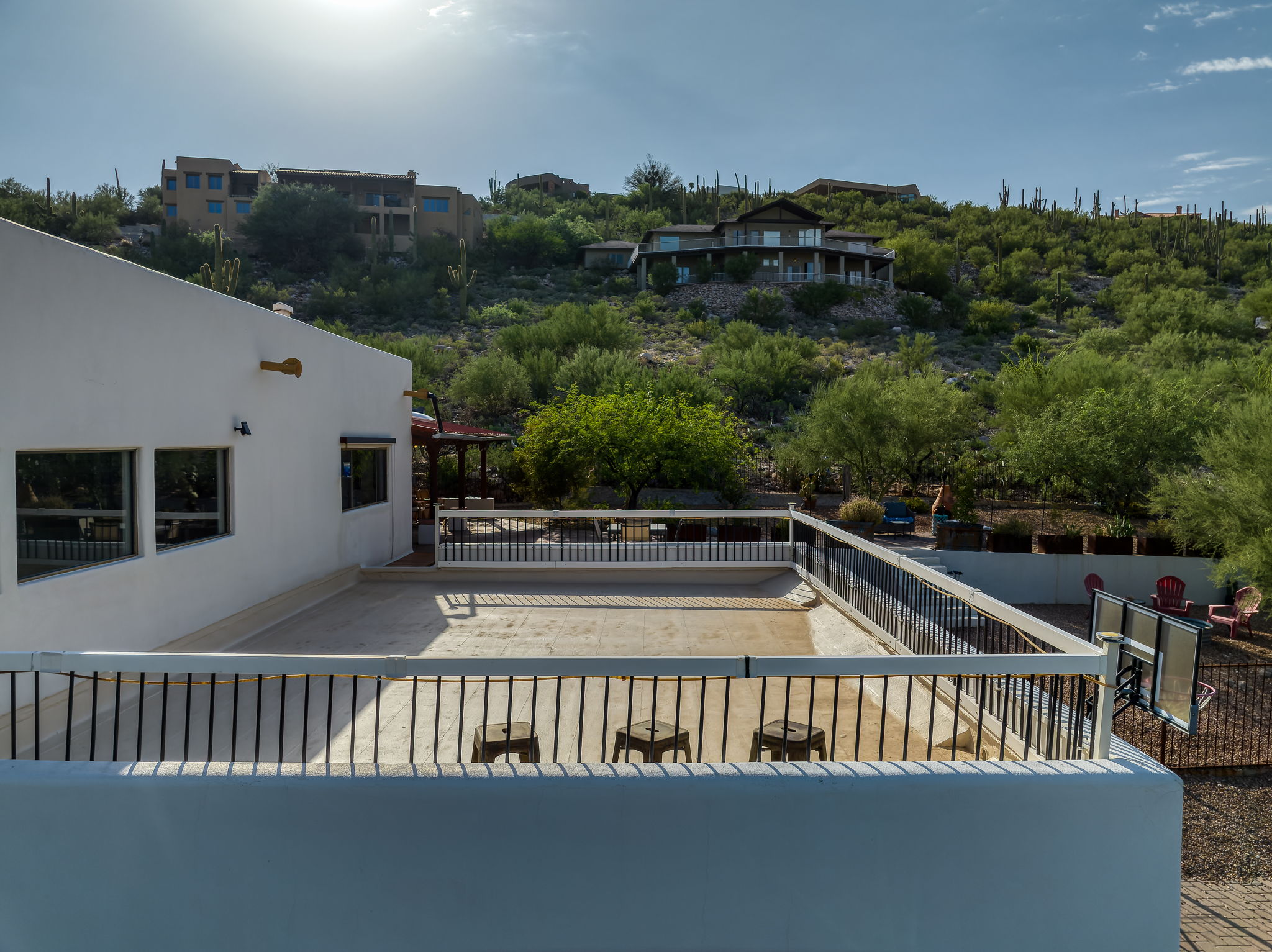 Aerial Roof Deck