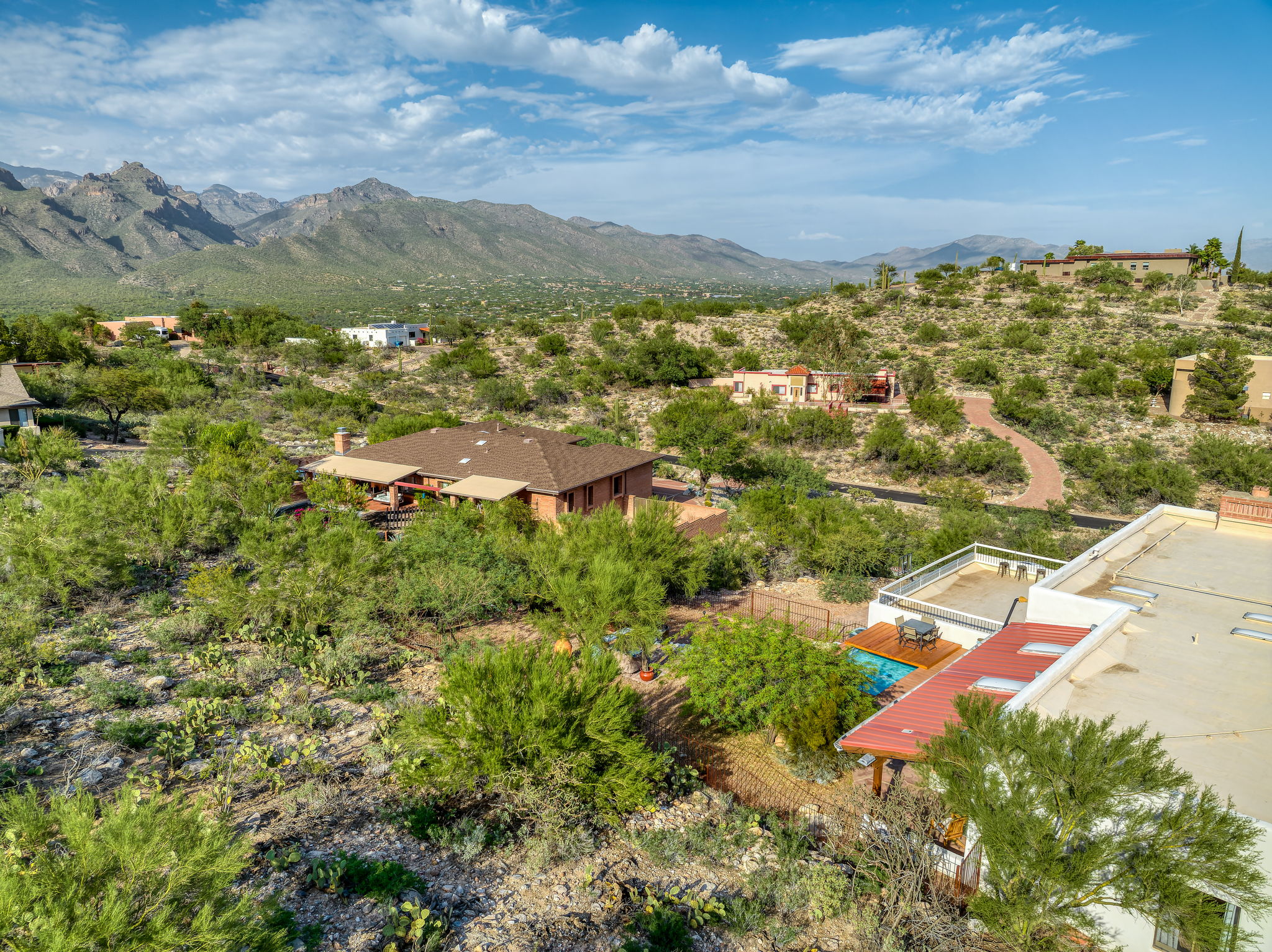 Aerial Back Yard