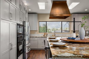 Kitchen with center island/bar